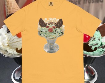 Friendly's Monster Sundae Ice Cream T-shirt, Nostalgic Ice Cream