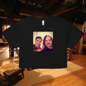 Nick Miller & Schmidt College Selfie New Girl Crop Top