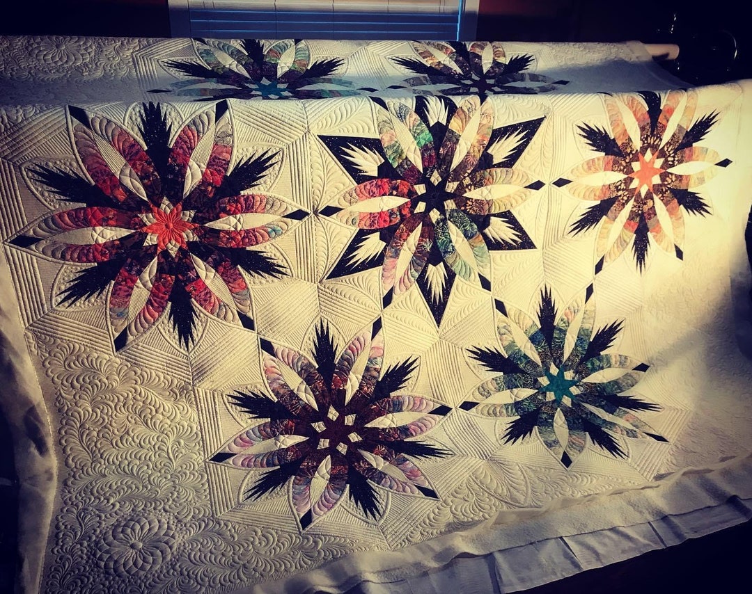 Wedding Star Quilt - Etsy