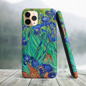 Vincent van Gogh "Irises", Phone Case For iPhone 15, 14 Pro Max, Magsafe Casing 15, 14 Plus, 13, 12 Mini, 13, 12, 11 Pro Max, 7 8 X XR XS