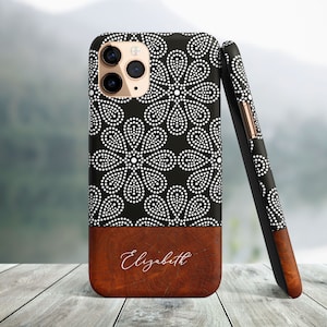 Flower Sparkle Custom Case, iPhone 16, 15, 14 Pro Max, Magsafe Cover 15, 14 Plus, iPhone 13, iPhone 13 Mini, 12, 11 Pro Max, 7 8 X XR XS