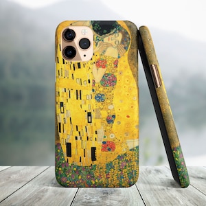 Gustav Klimt &quot;The Kiss&quot; iPhone 15, 14 Pro Max, iPhone 15, 14 Plus, iPhone 13, 12 Mini, iPhone 13, 12, 11 Pro Max, iPhone SE2022, iPhone XS