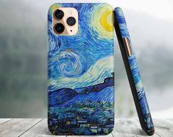 Vincent van Gogh "Starry Night" iPhone 17, 16, 15 Pro Max, iPhone 16, 15 Plus, iPhone 14 Pro Max, iPhone 13, iPhone 12, 7 8 X XR XS Max