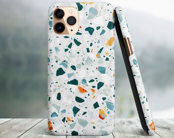 Terrazzo iPhone 17, 16, 15, 14 Pro Max, iPhone 16, 15, 14 Plus, iPhone 13, 12 Mini, iPhone 13, 12, 11 Pro Max case, 7 8 X XR XS Max