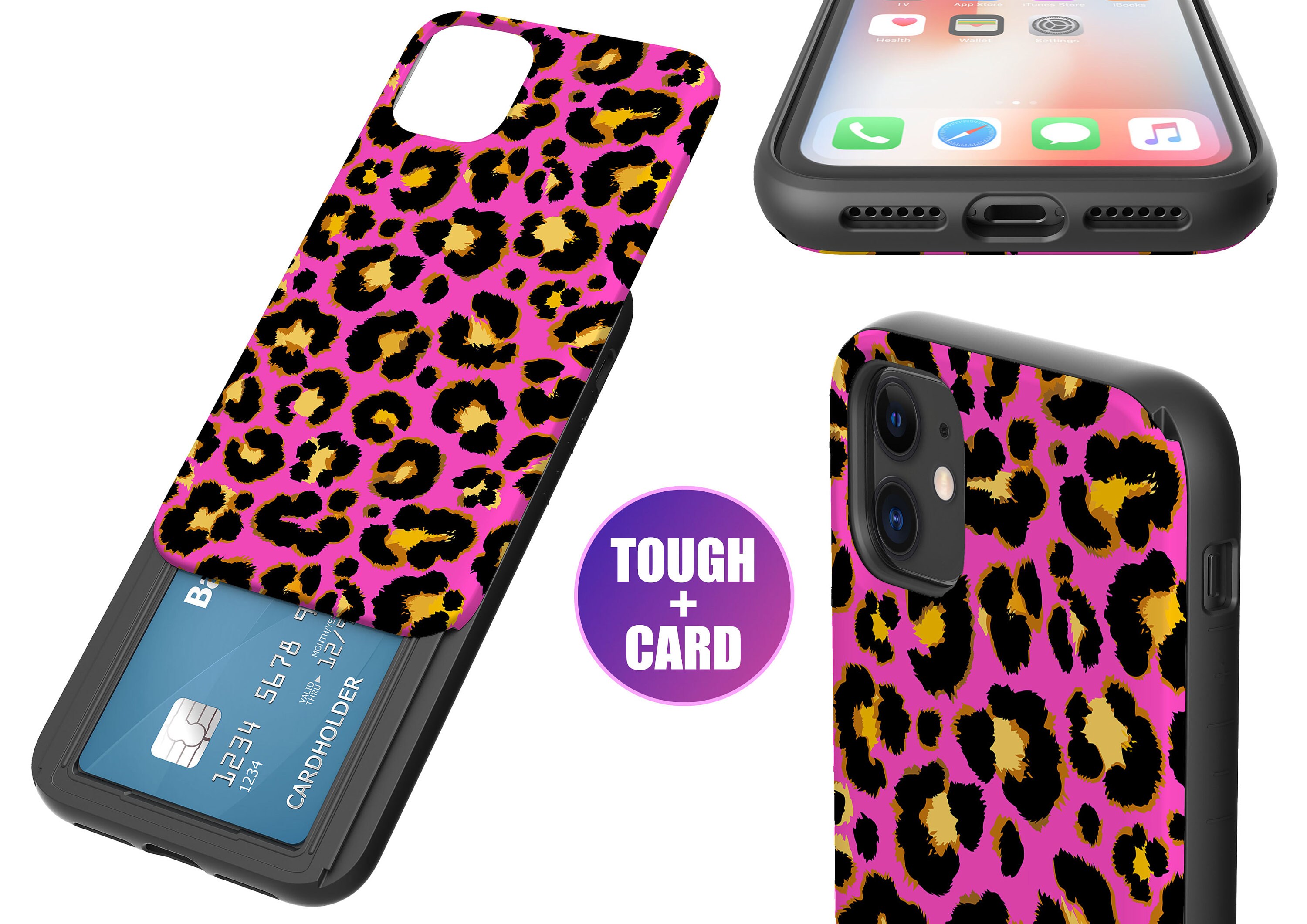 Leopard print Phone Case iPhone 12 Pro Max iPhone 12 Mini Etsy