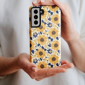 Sunflower Phone Case For Samsung Galaxy S26, S25, S24, S23, S22 Ultra, S22, S21 Plus, S20 FE, S20 Ultra, S20 Plus, Note 20, Note 10, S10 image 9