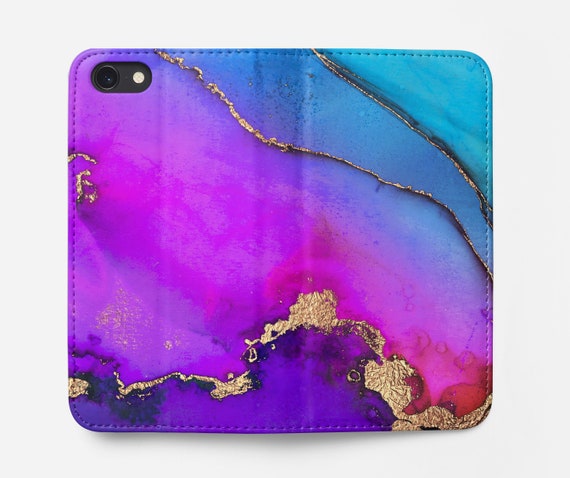 Purple Watercolor And Gold Wallet Case For Iphone 12 Pro Max Etsy Purple Watercolor And Gold Wallet Case For Iphone 12 Pro Max Etsy
