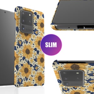 Sunflower Phone Case For Samsung Galaxy S26, S25, S24, S23, S22 Ultra, S22, S21 Plus, S20 FE, S20 Ultra, S20 Plus, Note 20, Note 10, S10 image 3