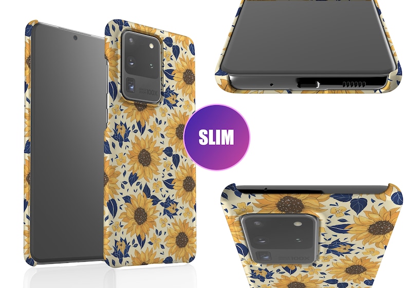 Sunflower Phone Case For Samsung Galaxy S26, S25, S24, S23, S22 Ultra, S22, S21 Plus, S20 FE, S20 Ultra, S20 Plus, Note 20, Note 10, S10 image 3
