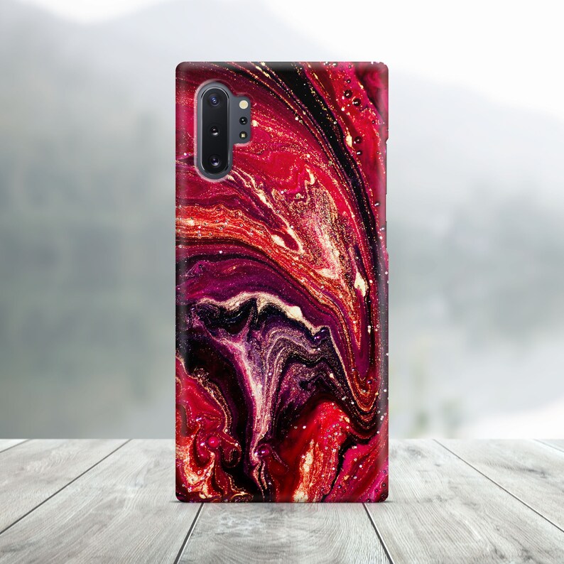 S20 Pro A 71 5G S20 Ultra Note 20 S20 FE S10 Plus Note 20 S9 Plus A90 5G A90 5G A 71 5G Red Marble Case Samsung Galaxy S21 Ultra