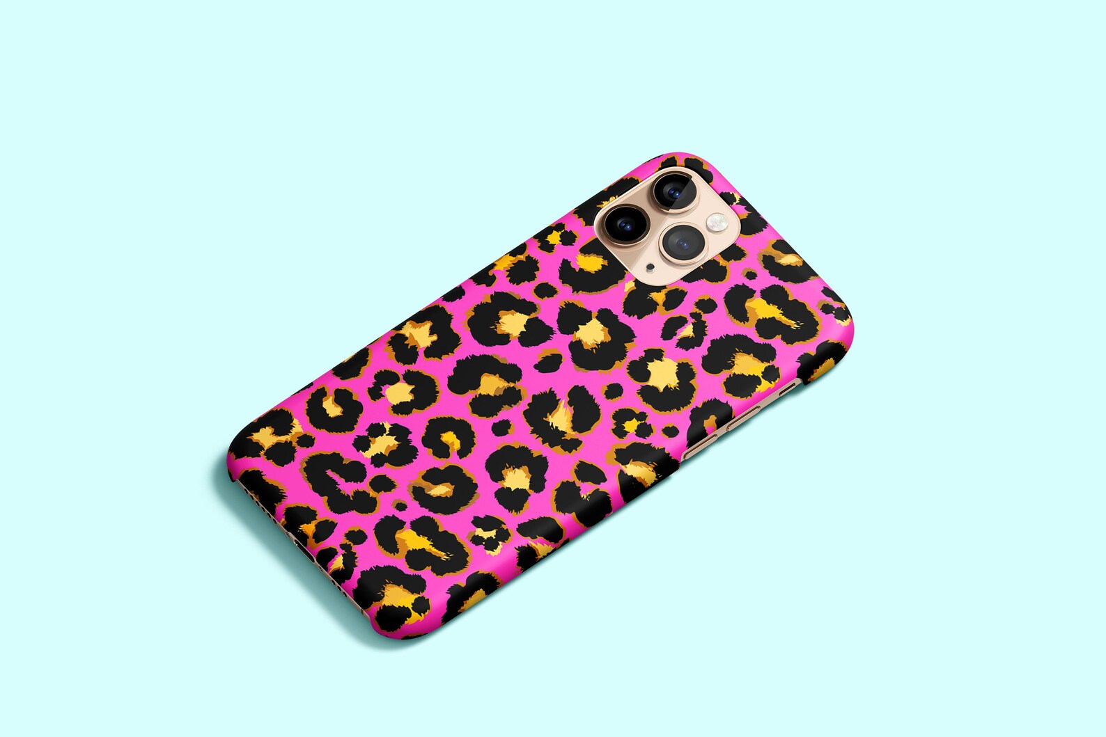 Leopard print Phone Case iPhone 12 Pro Max iPhone 12 Mini Etsy