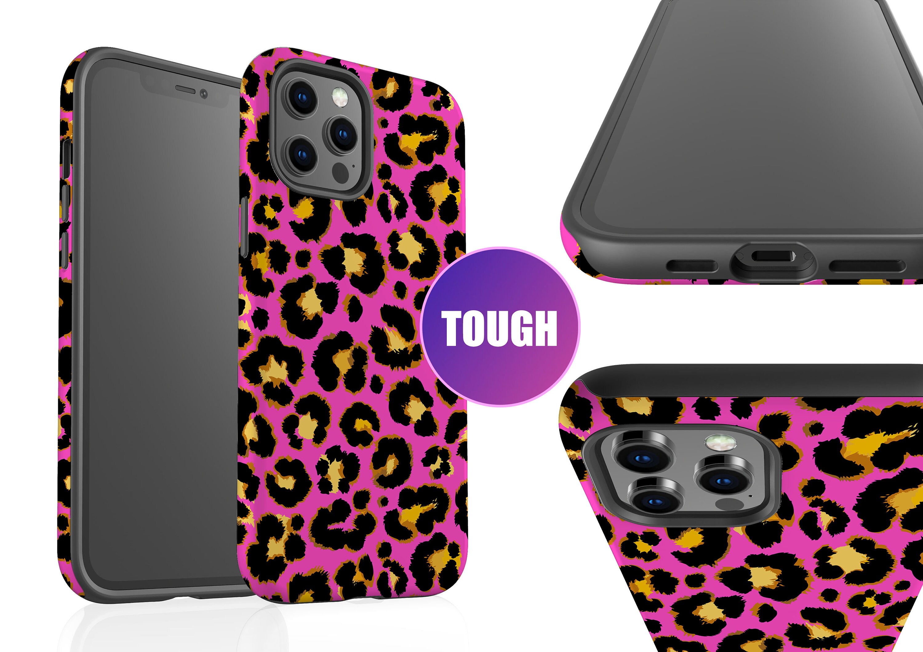 Leopard print Phone Case iPhone 12 Pro Max iPhone 12 Mini Etsy