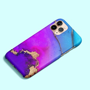 Purple marble and gold, iPhone 15, 14 Pro Max, iPhone 15, 14 Plus, iPhone 13, 12 Mini, iPhone 13, 12, 11 Pro Max, iPhone SE 2020, iPhone 8 image 7