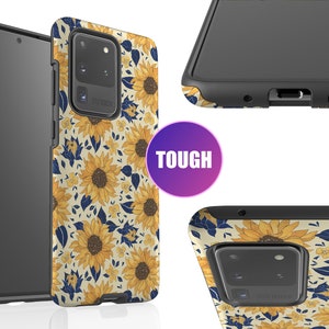 Sunflower Phone Case For Samsung Galaxy S26, S25, S24, S23, S22 Ultra, S22, S21 Plus, S20 FE, S20 Ultra, S20 Plus, Note 20, Note 10, S10 image 2