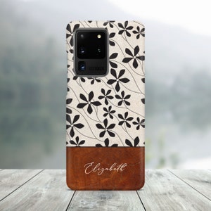 Flower Scatter Custom Phone Case For S24 Ultra, S23, S23 Plus, S22, S21 Plus, S21 Ultra, S20 Ultra, S20 Plus, Note 20, Note 10, S10 Plus