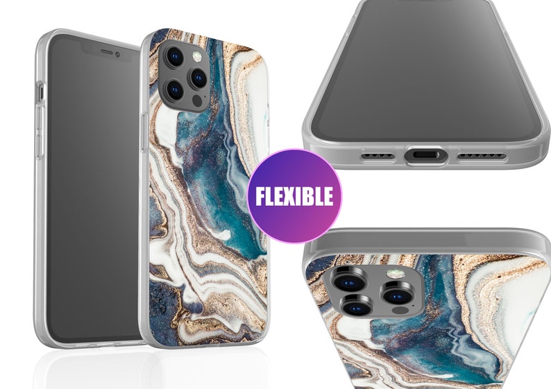 Marble Phone Case For iPhone 15, 14 Pro Max, Magsafe Casing 15, 14 Plus, iPhone 13, 12, iPhone 13, 12 Mini, 13, 12, 11 Pro Max, 7 8 X XR XS image 4