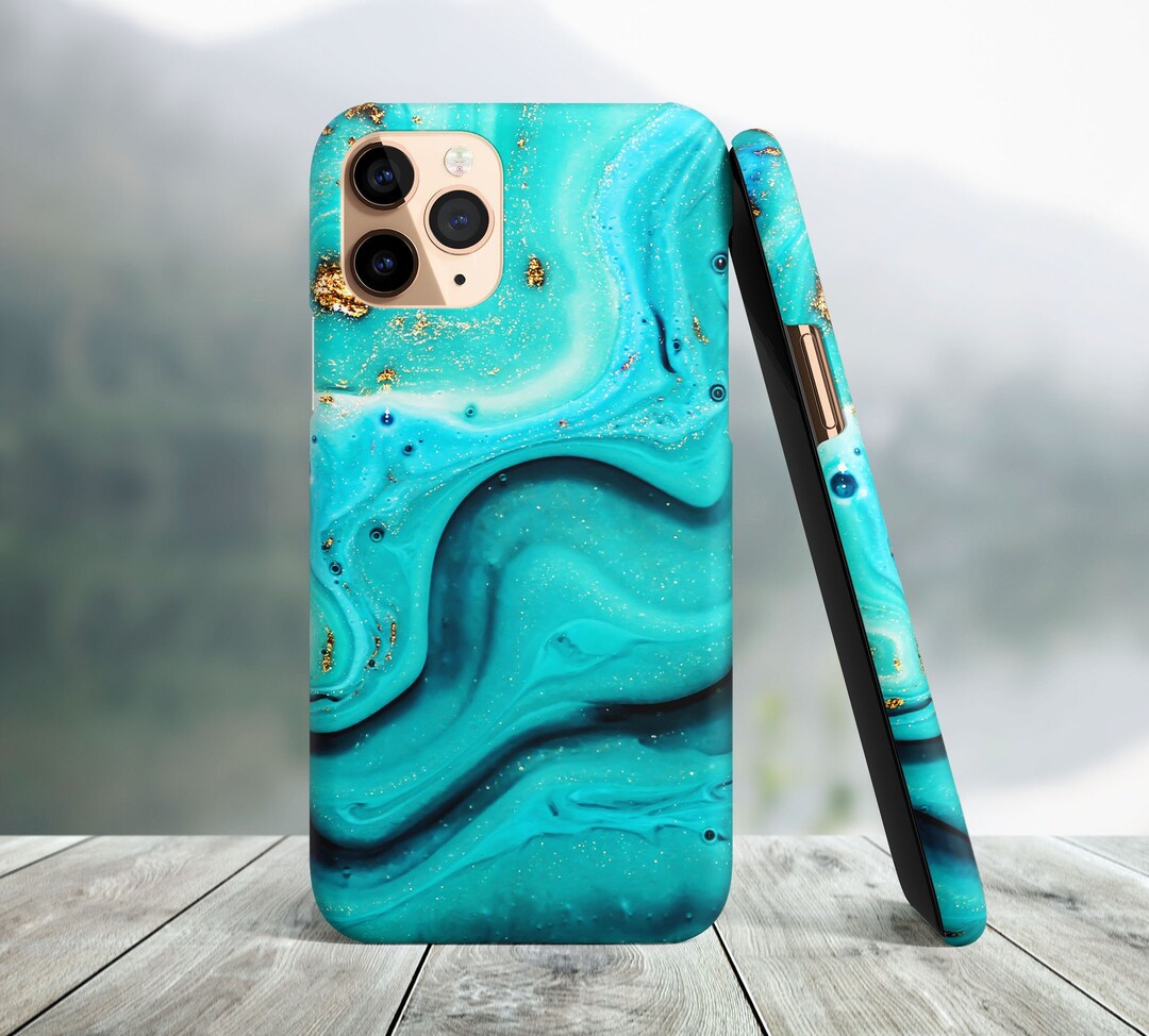 Turquoise Phone Case iPhone 13 Pro Max iPhone 12 iPhone 12 Etsy