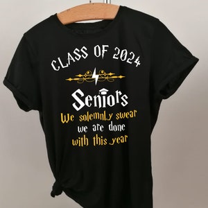 Class of 2025, Graduation gift for best friend, Gift for senior, Harry P inspired tee shirt, Boy Wizard, high school graduation gift