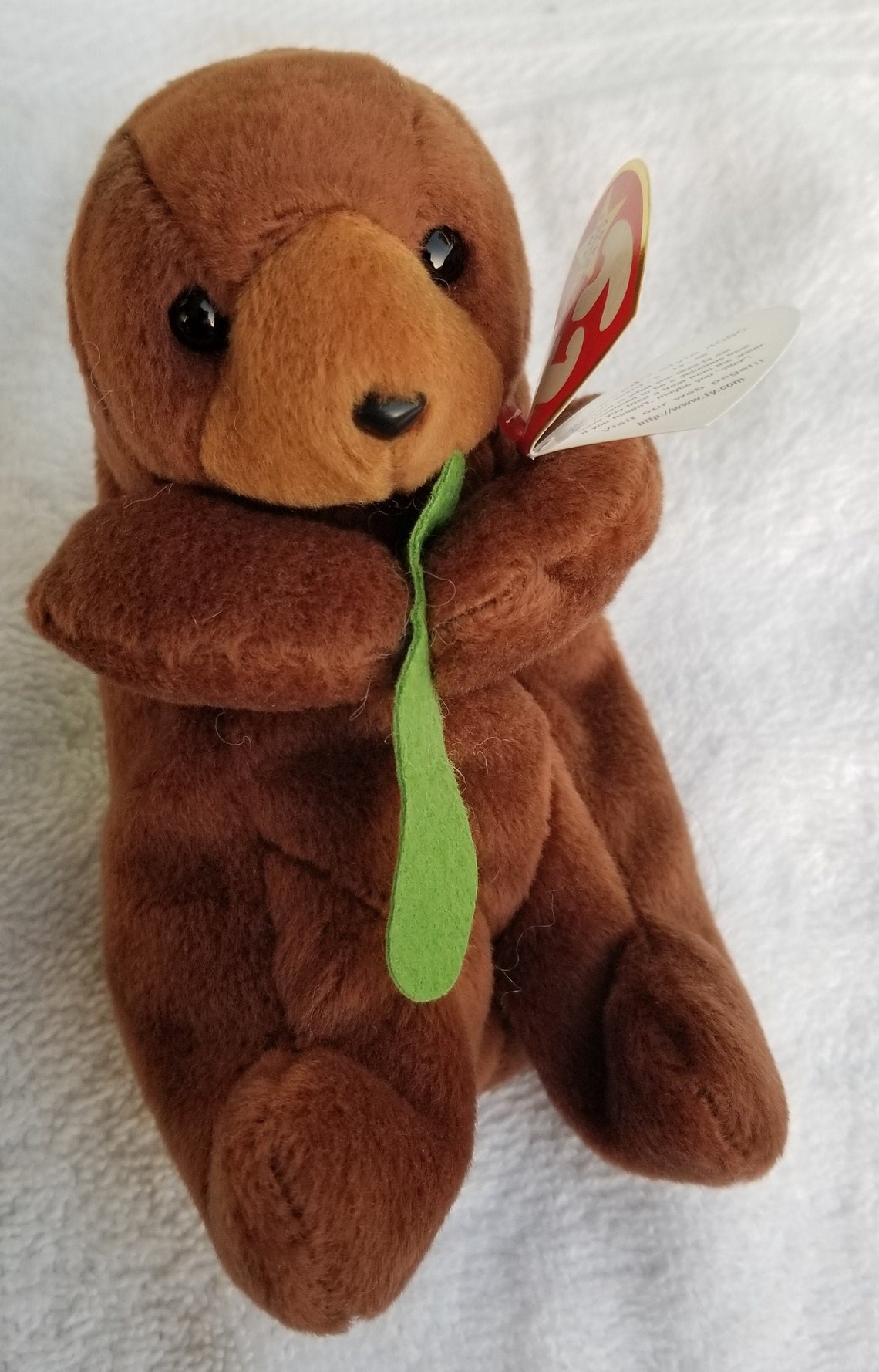 Seaweed the Otter Beanie Baby Etsy