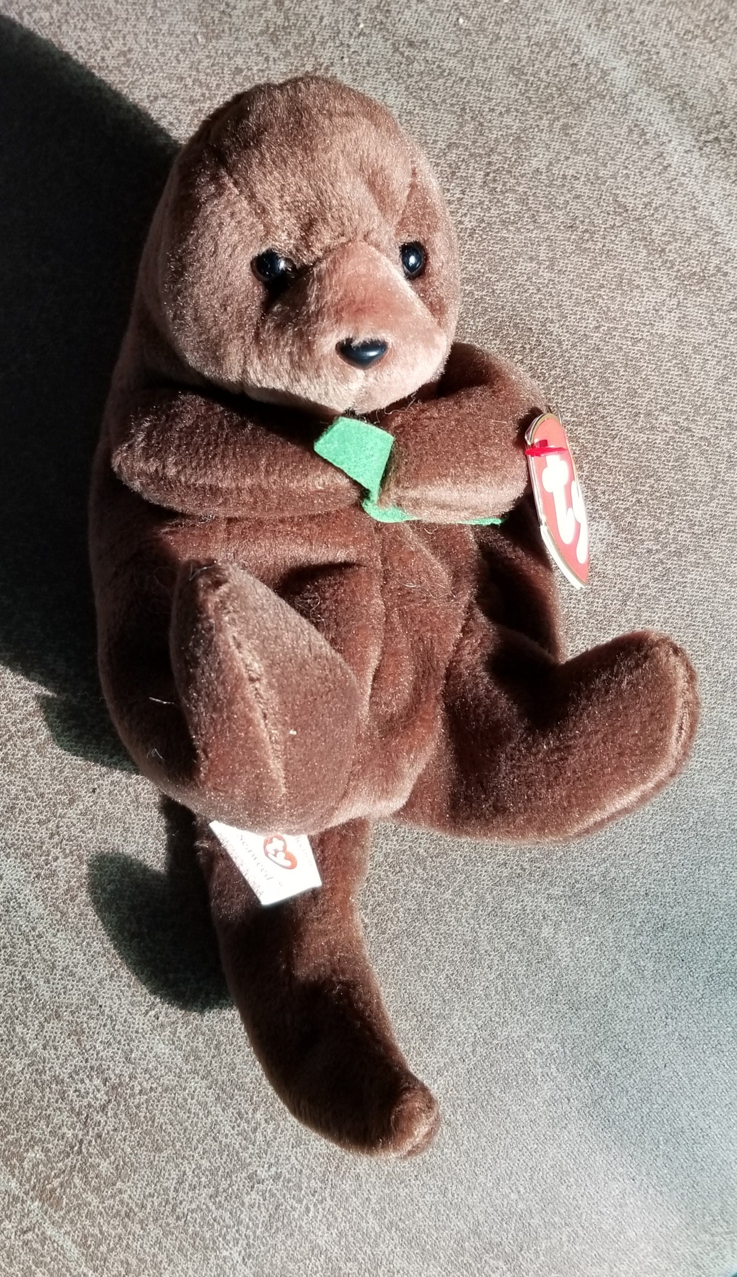 Seaweed the Otter Beanie Baby Etsy