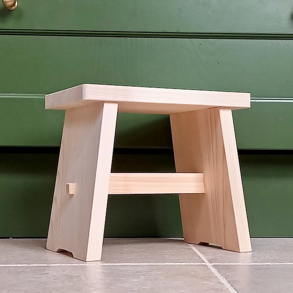 Escabeau japonais Hinoki/tabouret de bain en bois/repose-pieds/présentoir/repose-pieds/escabeau/banc de douche