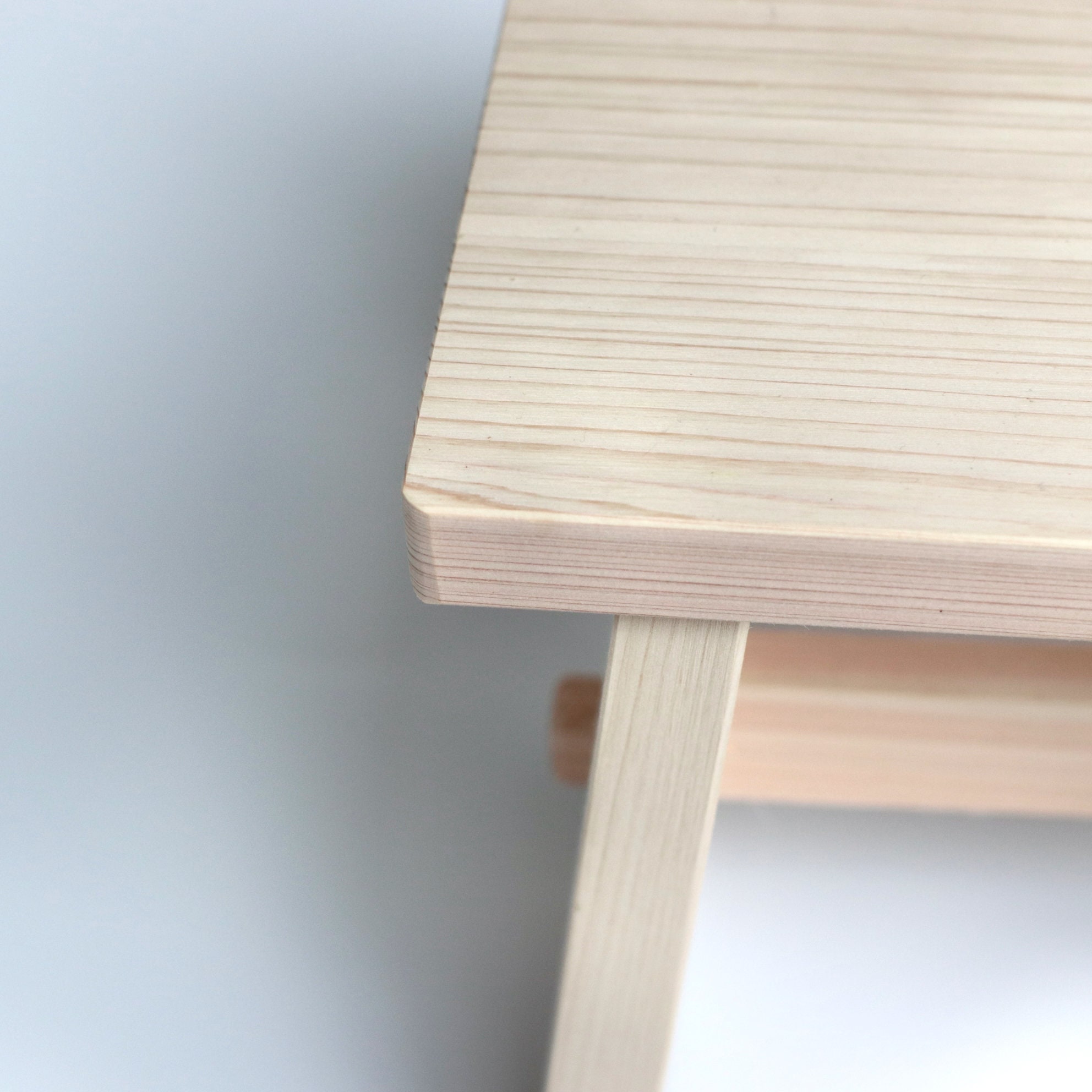 Japanese Hinoki Step Stool / Wooden Bath Stool / Foot Stool/ Display Stand / Foot Rest/ Step