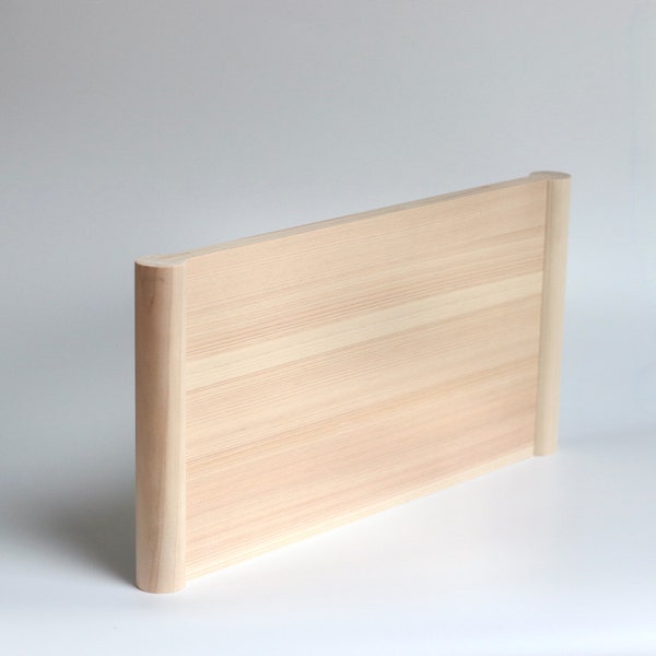 Japanese Floating  Hinoki Chopping Board  / Handmade Cypress Wood Charcuterie Serving Board / Cutting Board / Hygienic Double Sided Board