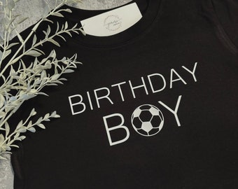 Geburtstagsshirt | Geburtstagskind | TShirt Birthdayboy | Fußball | Geschenkidee | JomaroDesign