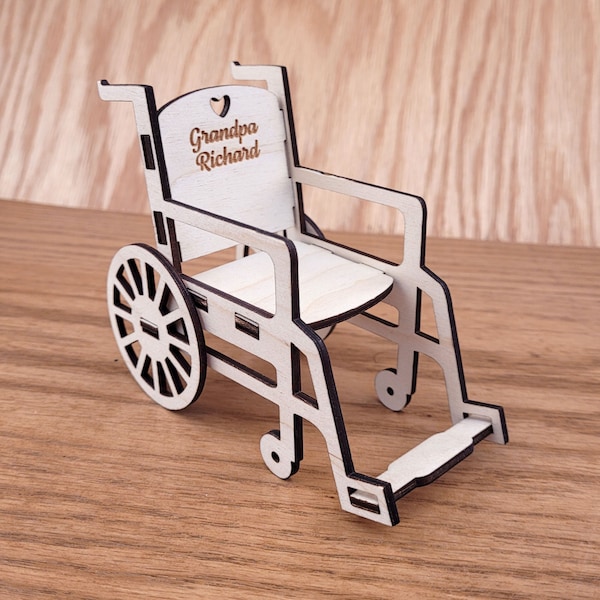 Personalized Wedding Day Wheelchair - For Wedding Day Memorial table, Christmas, Quinceanera, sweet sixteen, or any special occasion