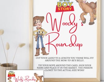 Its A Boy Story Guess the Baby Food Baby Shower Game, Sheriff's Taste Test Baby Food Game, Jars of Baby Food Game, Instant Download