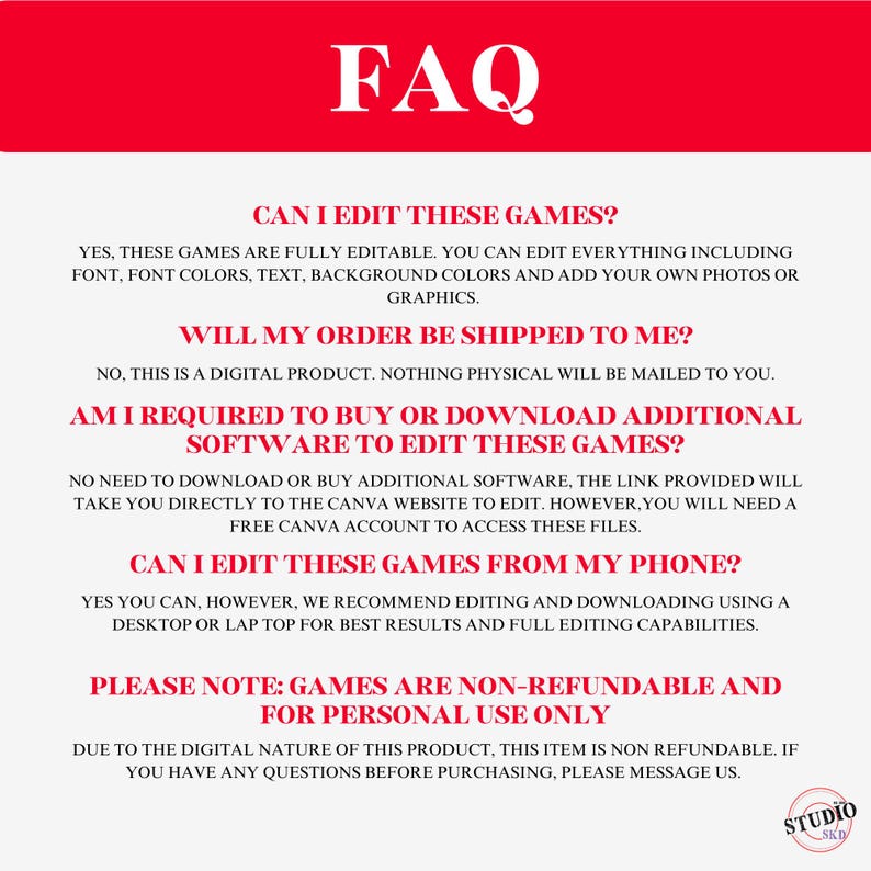 Game Faq Example Editable Mother's Day Games, What Did Mommy Say, Finish the Phrase ...