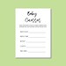 Baby Guesses Baby Stat's Card, Guess the Baby's Birth Stats, Baby ...
