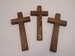 20cm Wooden Cross - Oak Cross - Solid Oak - Wall Cross - Memorial Cross - Handmade - Wood Crucifix - Crucifixes and Crosses - Remembrance 