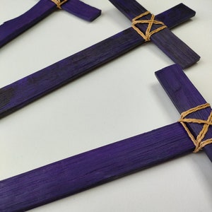 Wooden Cross Colourful Cross Rustic Wall Cross Memorial Cross Handmade