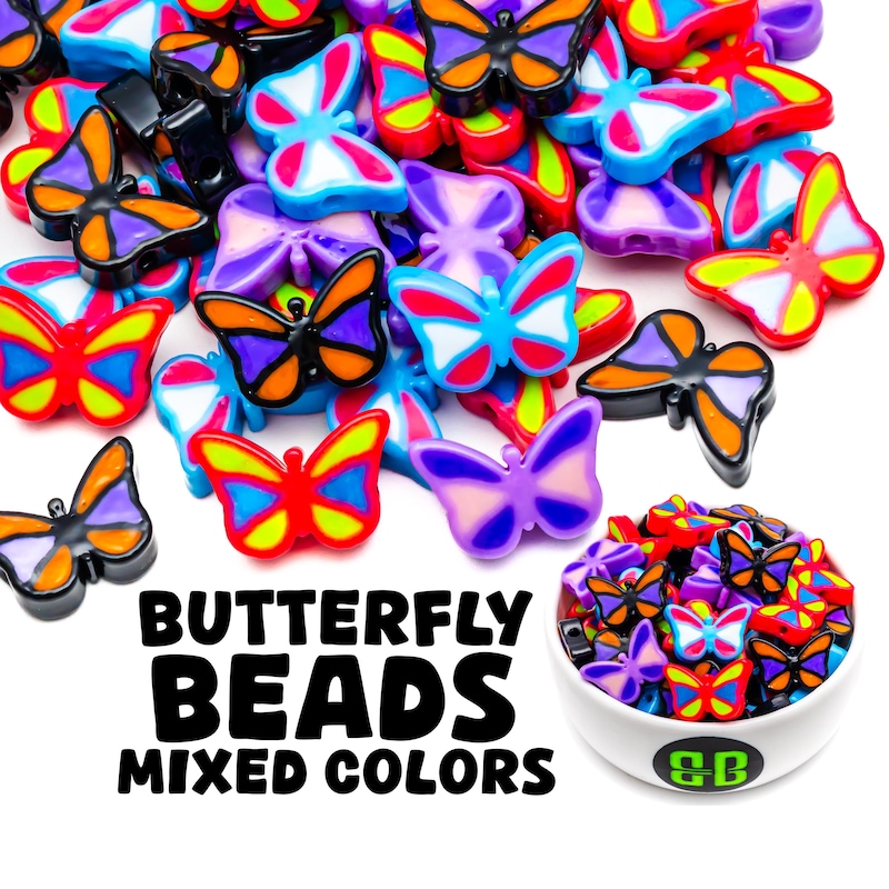 Kandi Beads Butterfly - Etsy