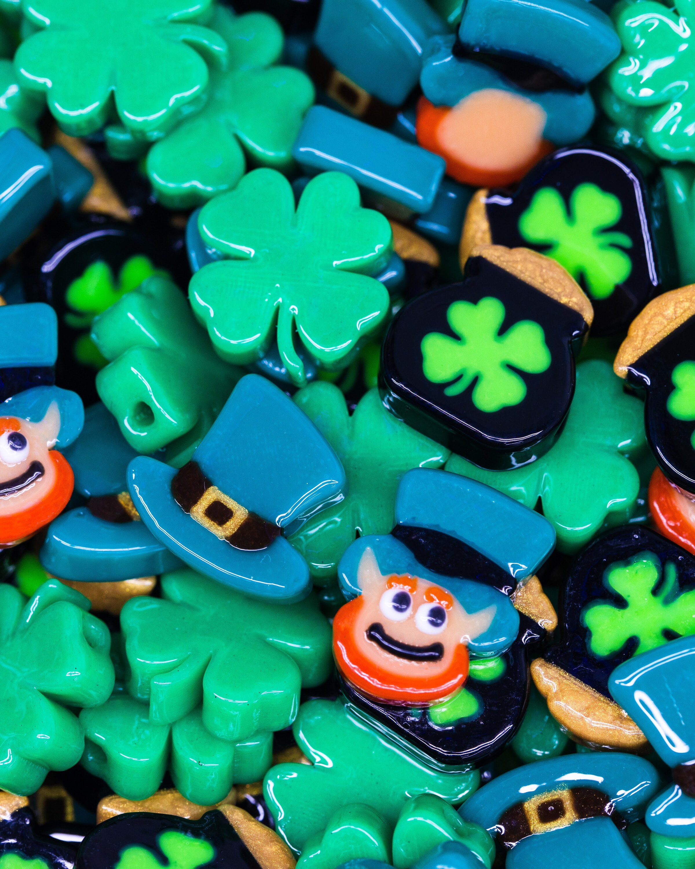 party city st patricks day beads