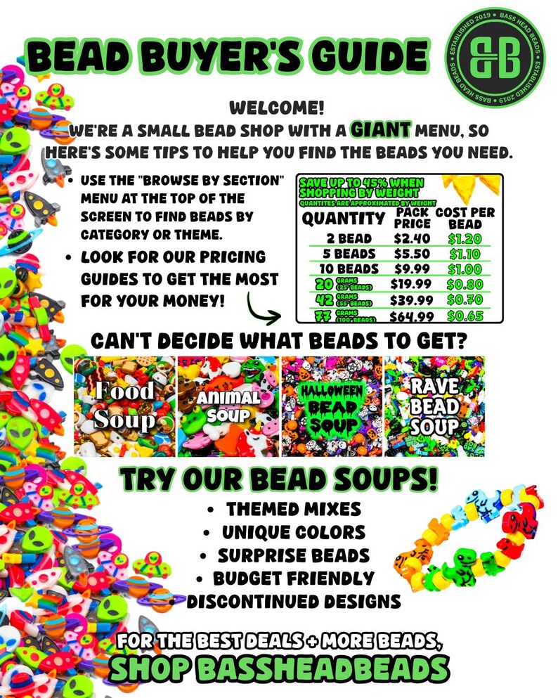 Vape Kandi Beads | EDM Music Festival + Rave Charms image 10