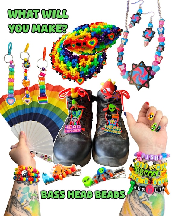 Hed Kandi 4枚セット ハウス レコード Card Suit Kandi Beads | Heart, Diamond, Spade, Club - Etsy