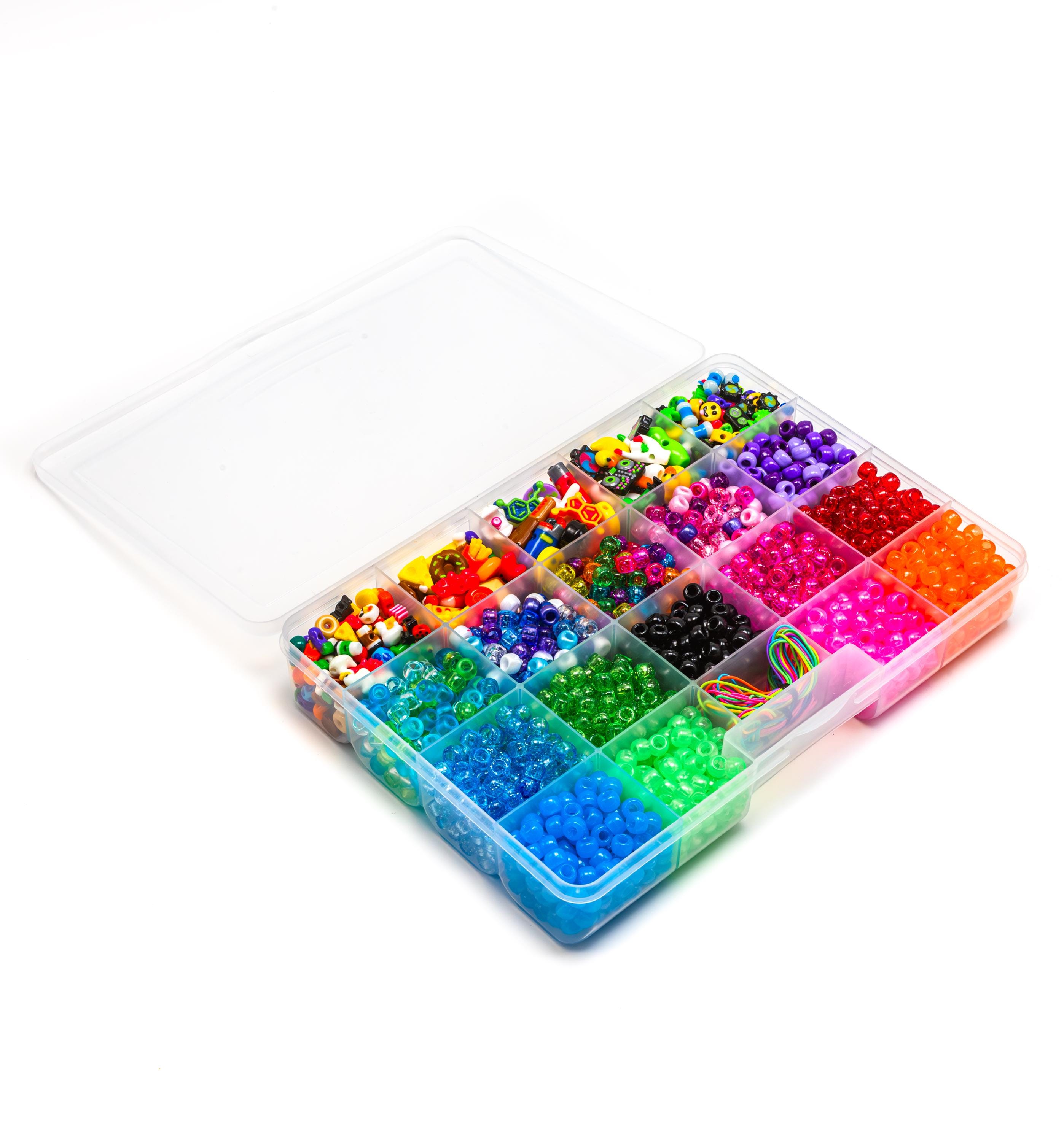 Super Bead Box | Rave Themed Value Bead Assortment + Carrying Case - Etsy