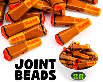 Joint Kandi Beads | Glossy Plastic Rave Charms