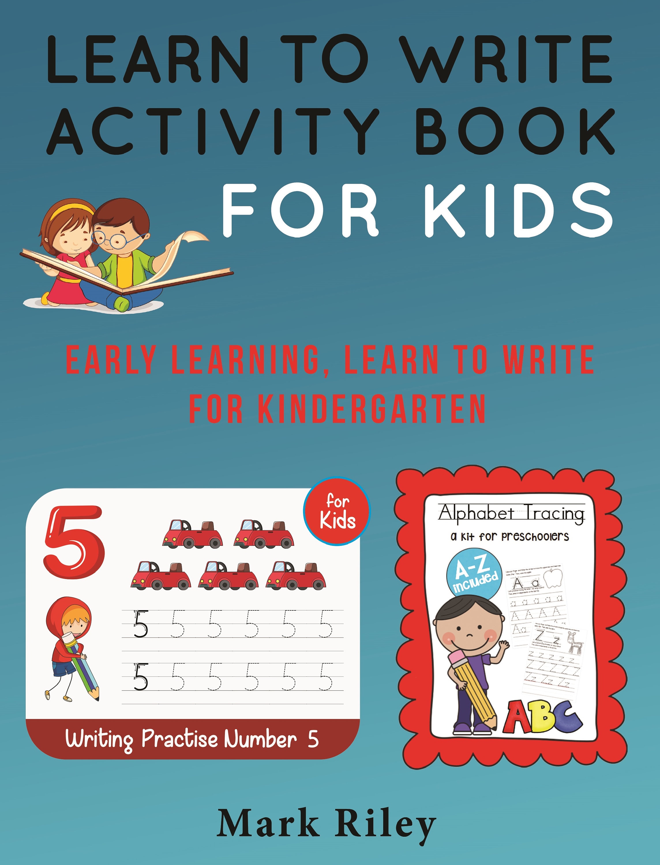 Learn To Write Activity Book For Kids Etsy