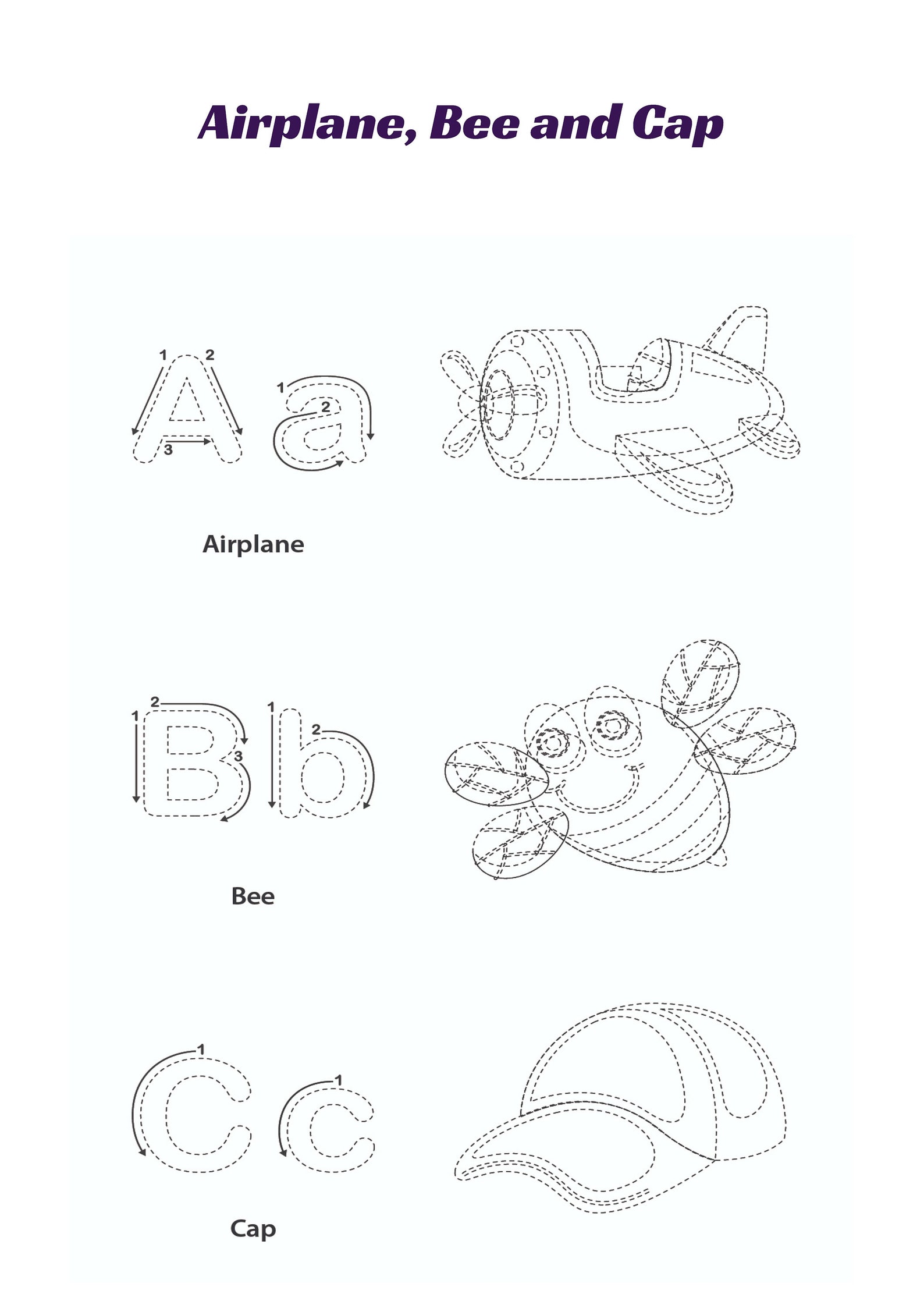 My First Alphabet Book - Etsy