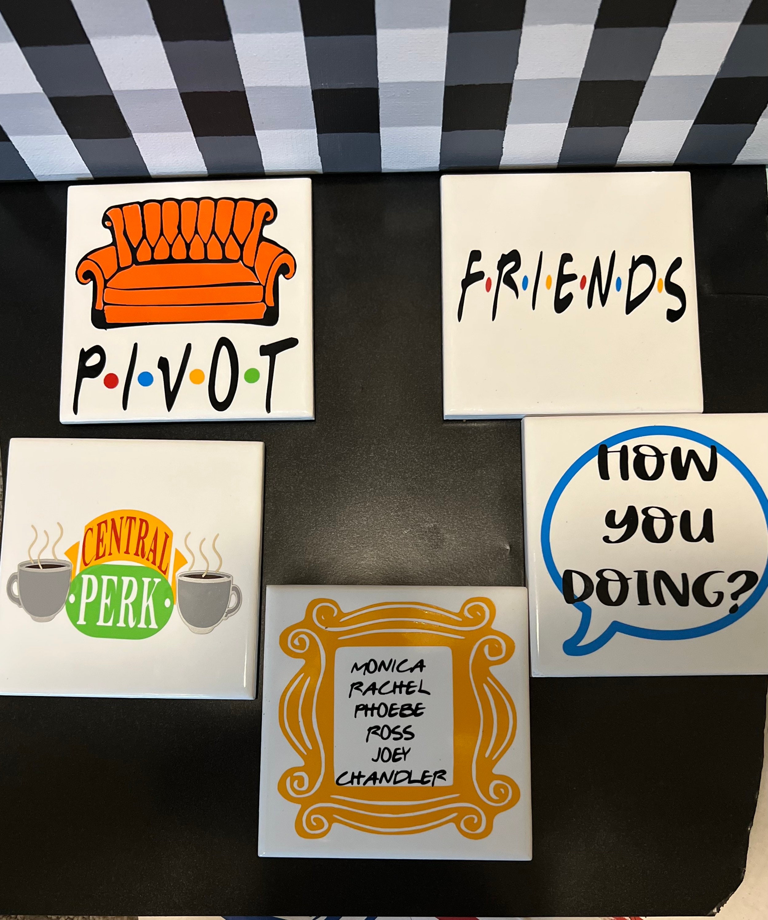 Friends Inspired Coasters! - Etsy