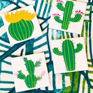 Cactus Style Coasters