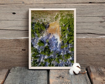 Connecticut Frozen Lake, Downloadable Art, Printable Wall Art, Instant Digital Download, Aerial Photography, Wall Art, Art Prints