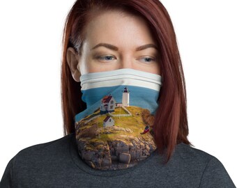 Nubble Lighthouse Neck Gaiter