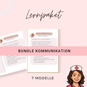 Paquete de materiales sobre comunicación en enfermería (más de 50 páginas): Watzlawick, Schulz von Thun, Rogers, análisis transaccional y mucho más, con estudios de caso y soluciones.