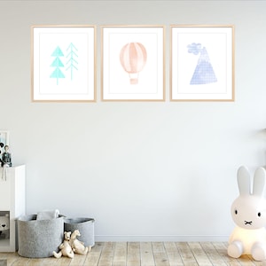 Nursery Printable Decor Digital Download Nursery Decor Kids | Etsy