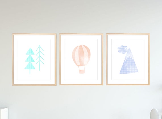 Nursery Printable Decor Digital Download Nursery Decor Kids | Etsy