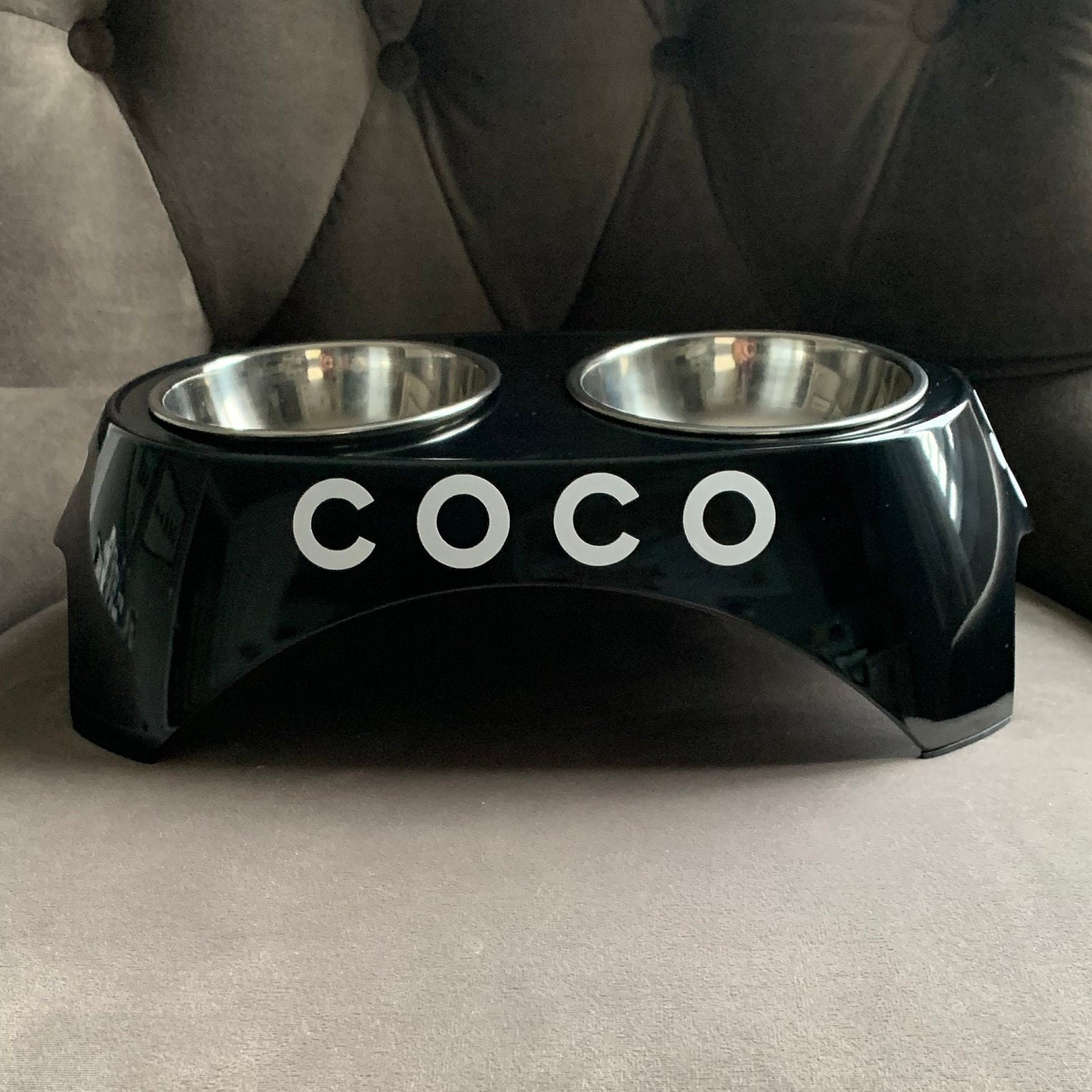 Custom Dog Bowls Etsy
